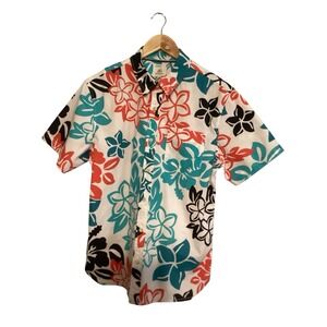 Surfside Supply Shirt Mens Large Blue Tie‎ Dye Button